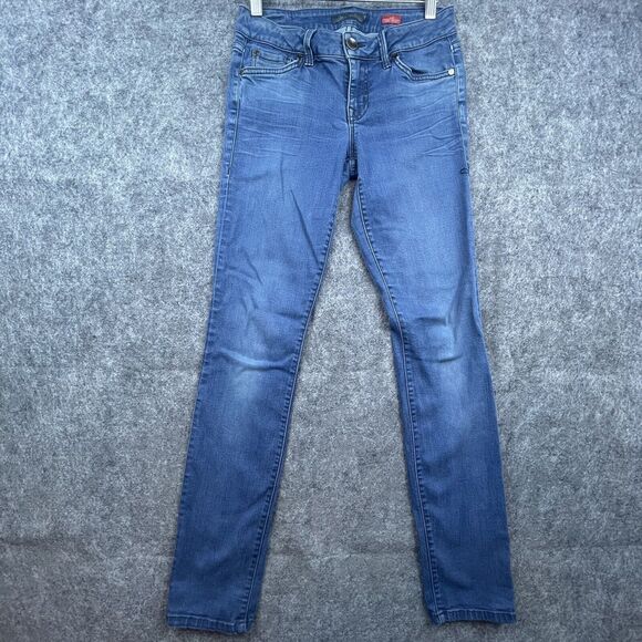 Level 99 Denim - Level 99 Anthropologie Jeans Womens 27 Lily Skinny Straight Retro Simple Minimal